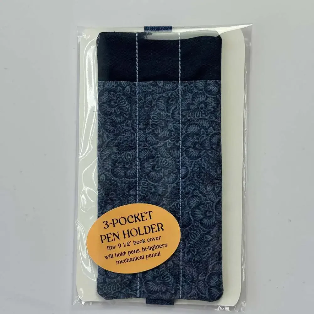 Journaling Pen Holder - Black Elastic Notebook Pen Holder
